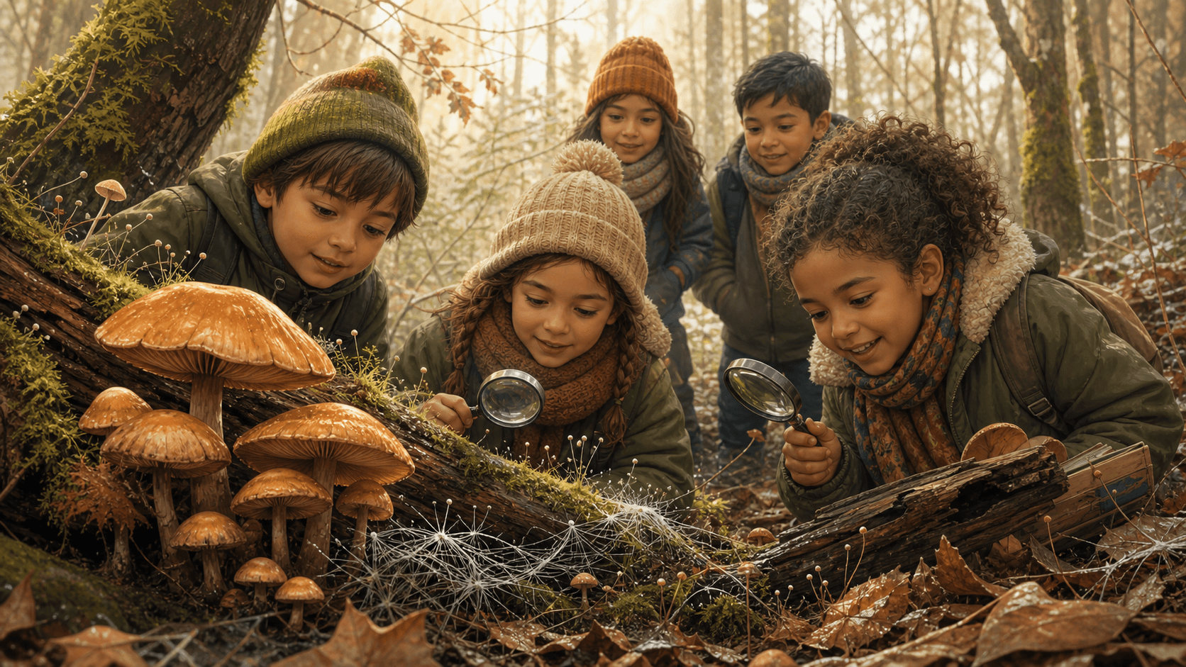 Los seres invisibles del bosque